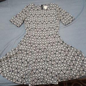 H&M size 2 printed dress